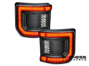 Jeep Gladiator JT Tail Lights - Flush Mount - LED - Smoked Lens